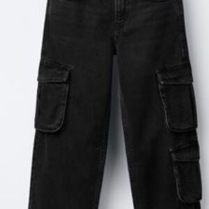 Black Cargo Pants